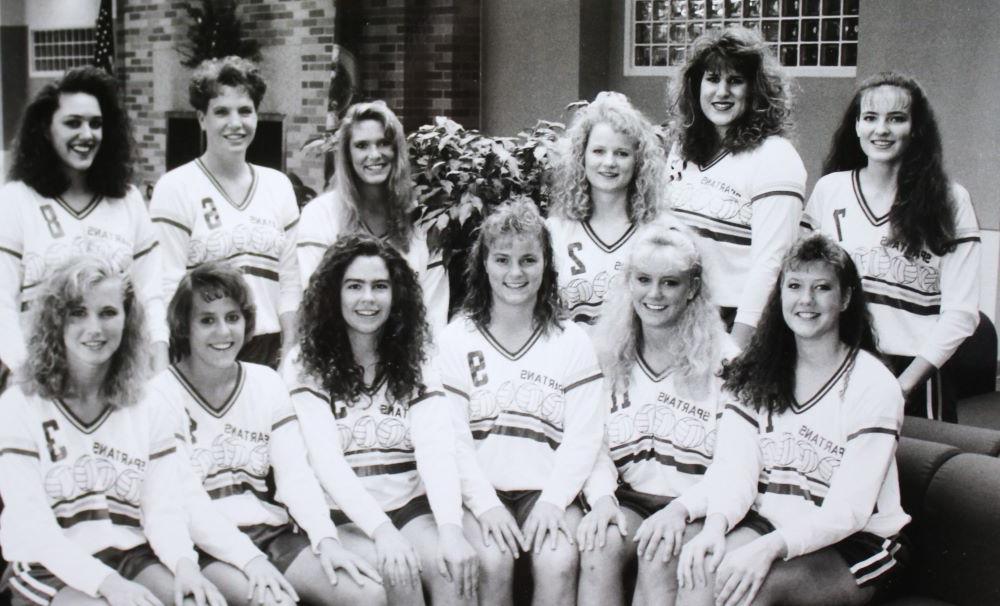 1987 Spartan Volleyball Team